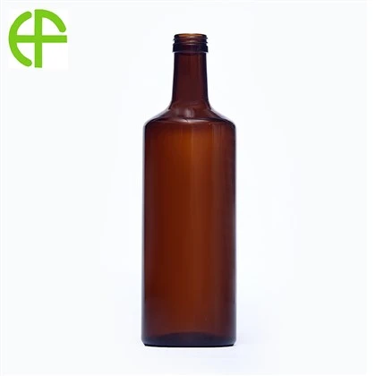 Стъклена бутилка с кафяво масло Phoenix от 750 ml